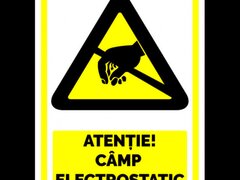 Indicator pentru camp electrostatic